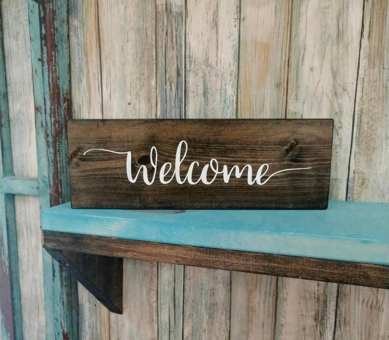 Custom Sign: *SALE* Farmhouse Wooden Welcome sign