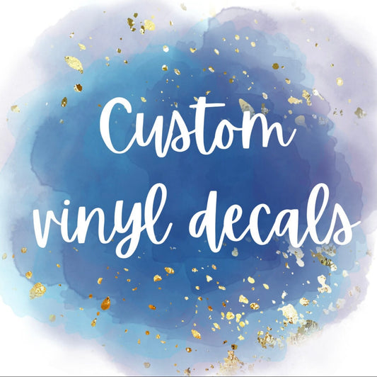 Custom Stickers: Create your own custom decal!