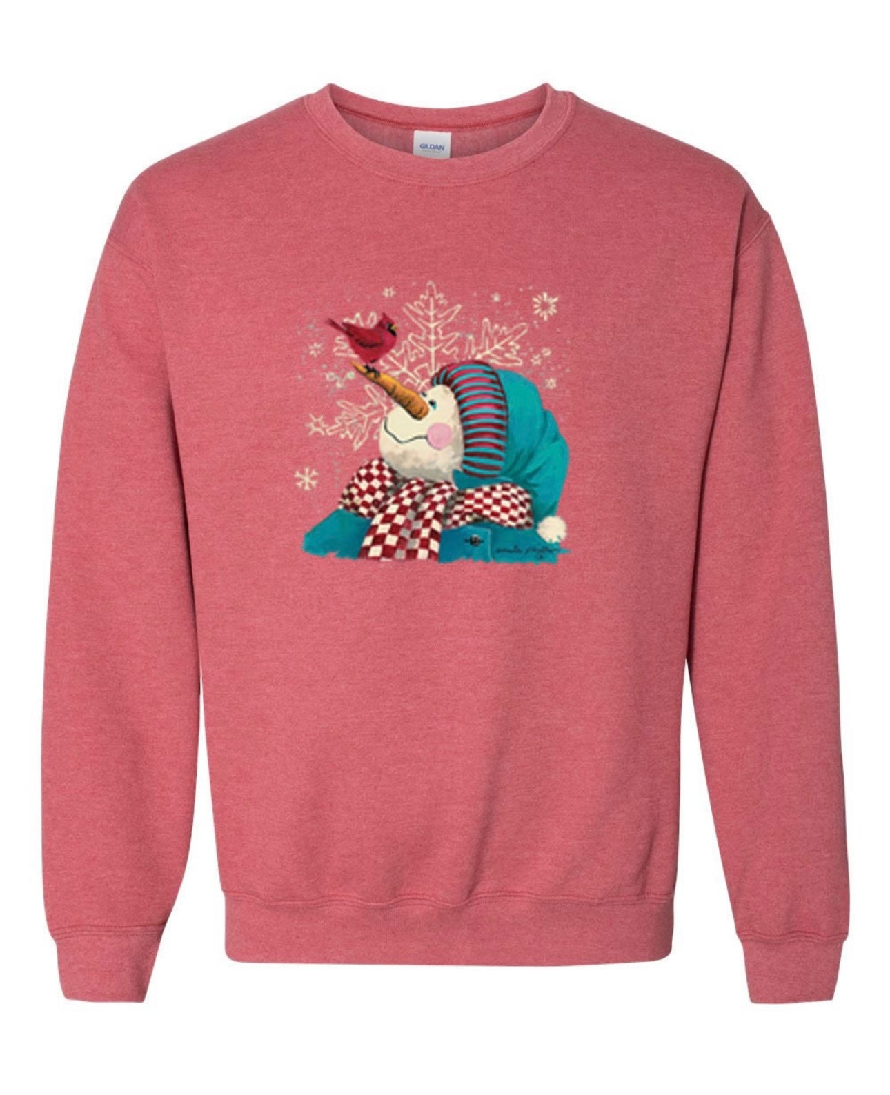 Crew Sweatshirt: Snowman Sweatshirt