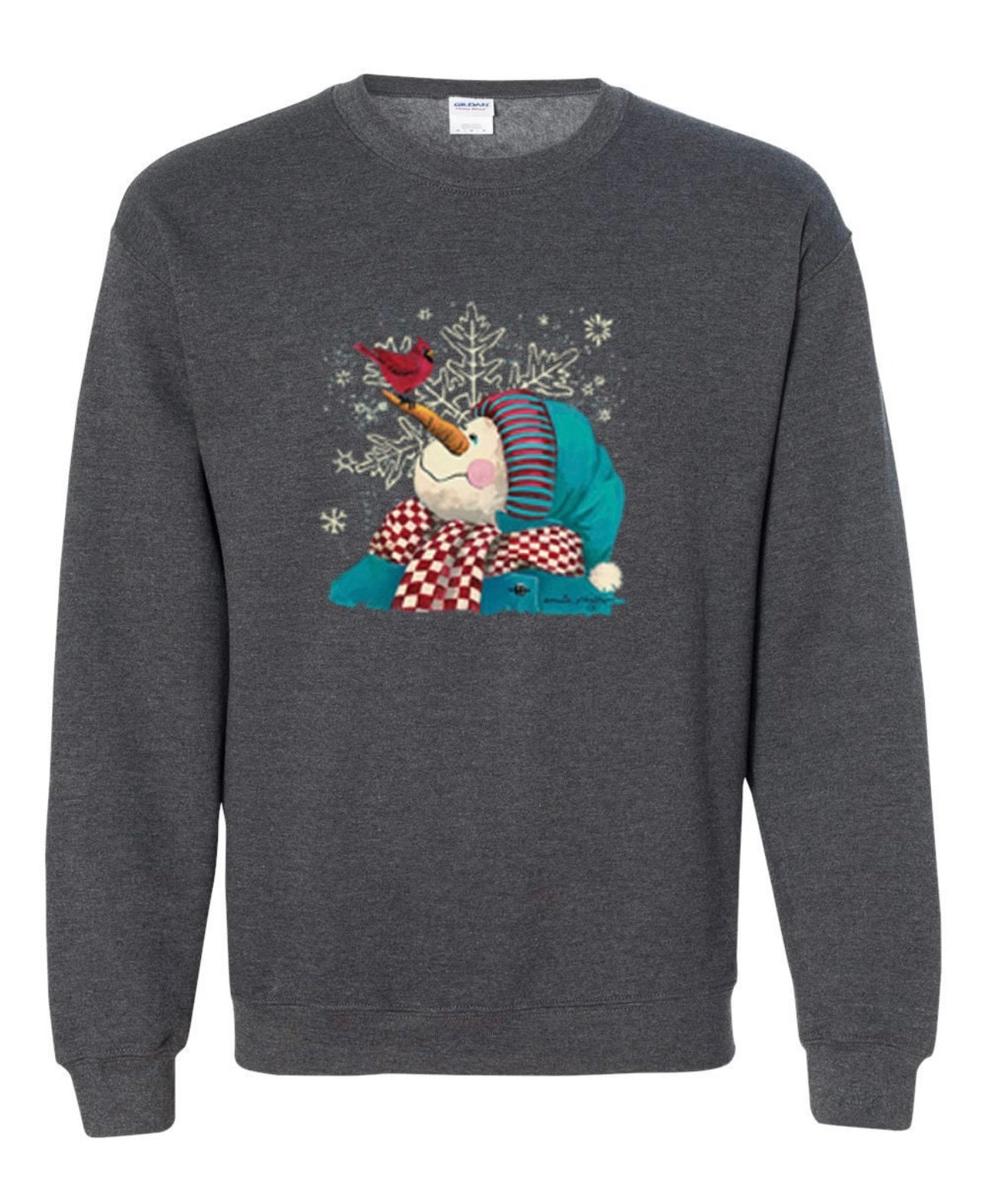 Crew Sweatshirt: Snowman Sweatshirt