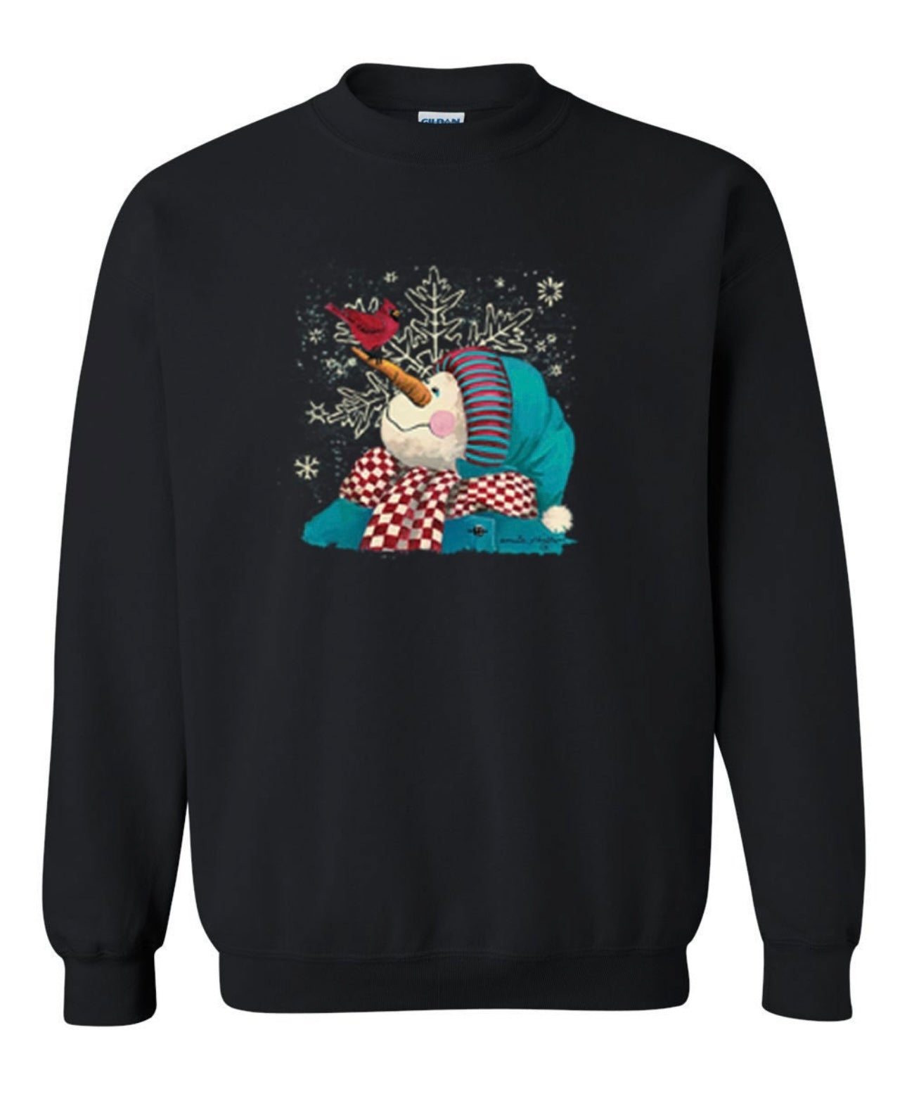 Crew Sweatshirt: Snowman Sweatshirt