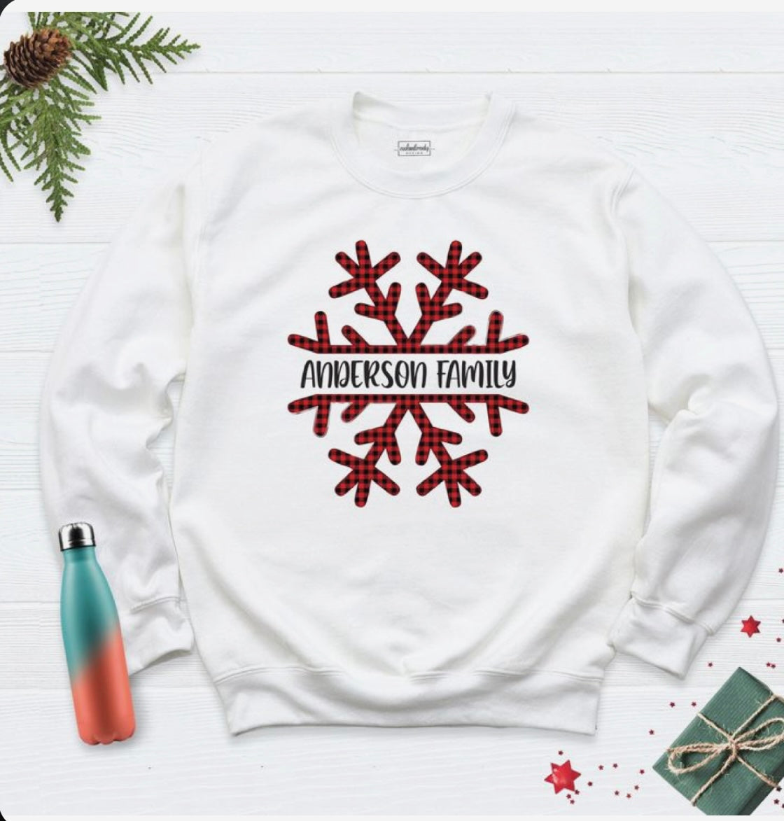 Snowflake long sleeve t-shirts