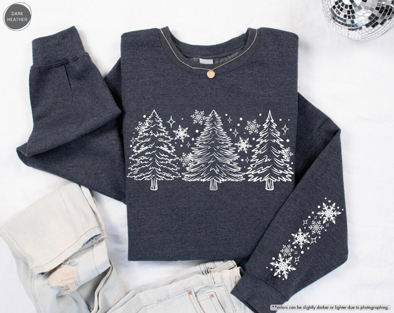 Snowflakes & Trees hoodie