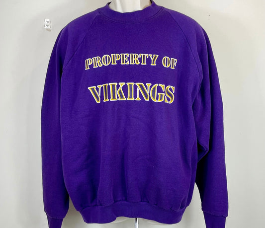 NFL unisex crew sweatshirt: Vikings