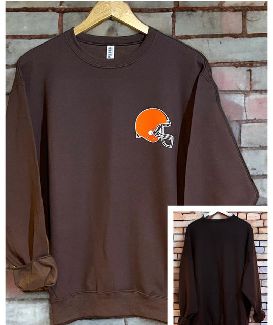 NFL crew sweatshirt: Browns