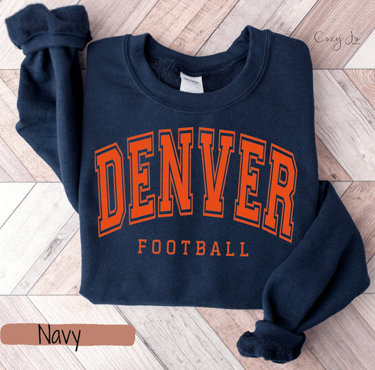 NFL Unisex Crew Sweatshirt: Denver