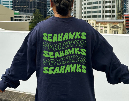 NFL Unisex Crew Sweatshirt: Seahawks