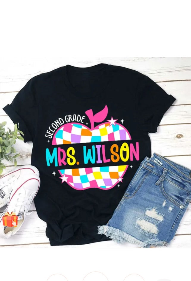 Teacher tshirt: customized