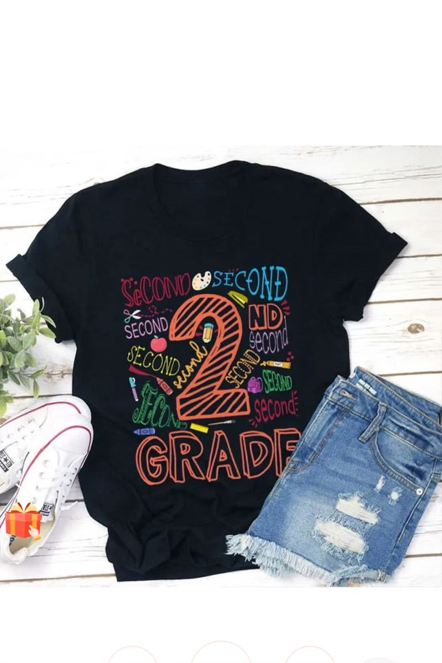 Teacher tshirt: 2nd Grade